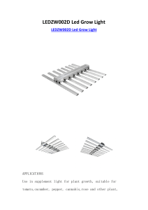 LEDZW002D Led Grow Light