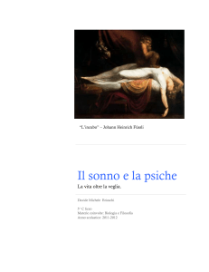 Il sonno e la psiche