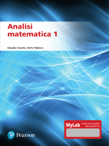 Analisi matematica 1. Ediz. mylab (Claudio Canuto, Anita Tabacco) (z-lib.org)