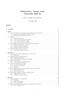 Matematica orale