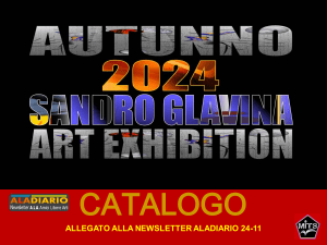 ALADIARIO 24 11 ALLEGATO CATALOGO Autunno 2024 Art Exhibition