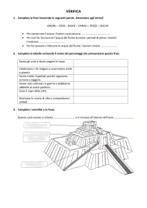 Verifica Sumeri: Esercizi di Storia per la Scuola