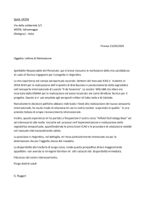 Lettera Motivazionale