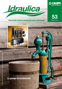 Pompe di circolazione negli impianti di riscaldamento